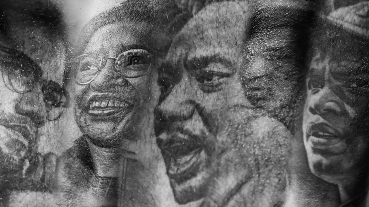 More than skin deep: The tattoos that bind black history to Kareem Jackson