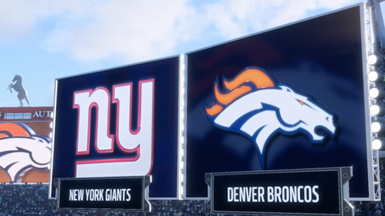 Madden '18 Simulation: Broncos vs. Giants