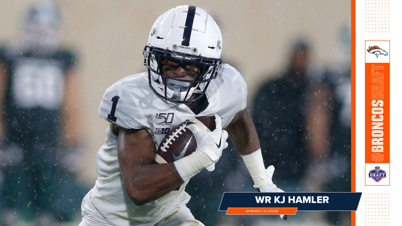 Denver Broncos' Rookie WR KJ Hamler Reveals New Jersey Number