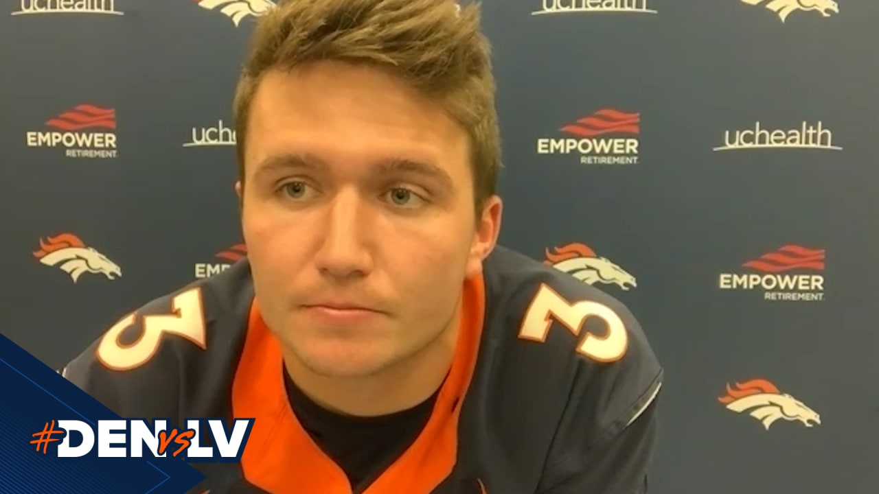 DENvsLV QB Drew Lock
