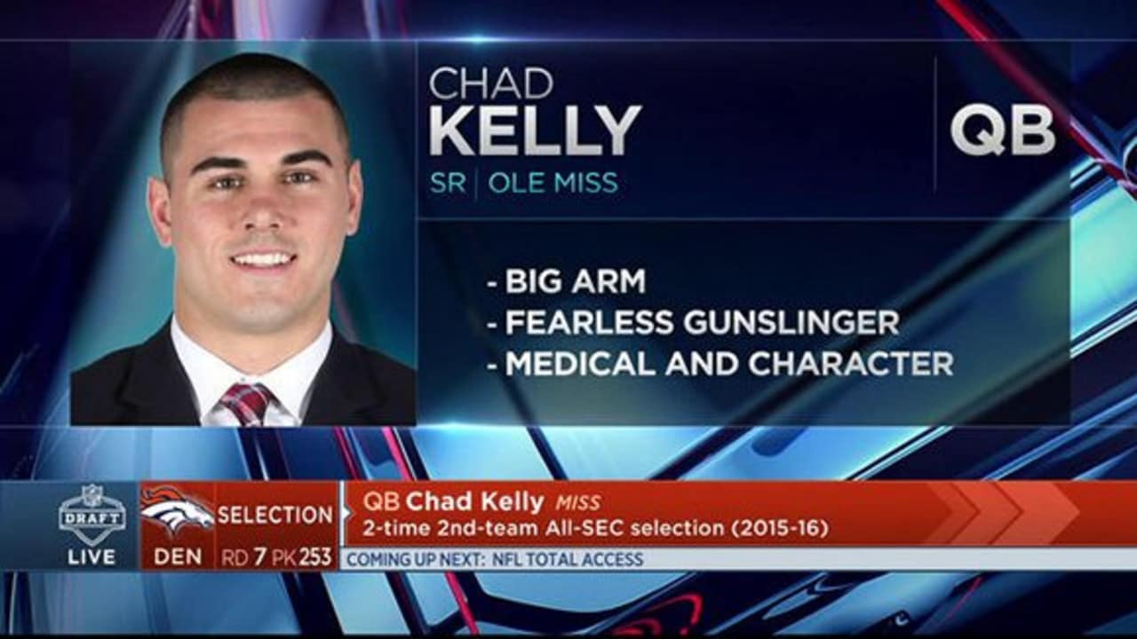 2017 Mr. Irrelevant Broncos draft Chad Kelly