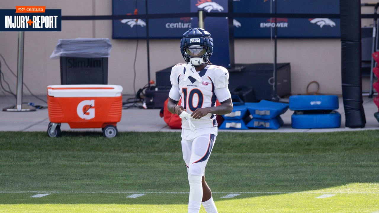 Broncos WR Jerry Jeudy (hamstring) questionable to play Sunday vs