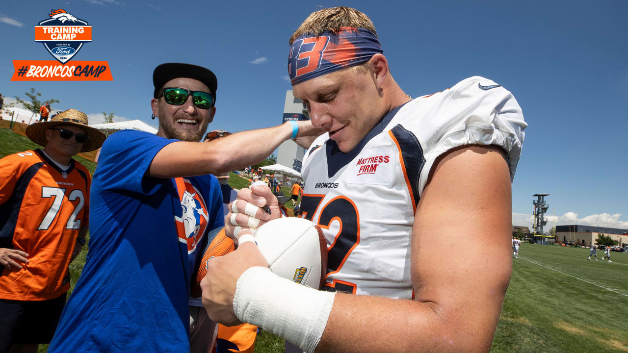 Denver Broncos: Schedule for Day 7 of training camp practice