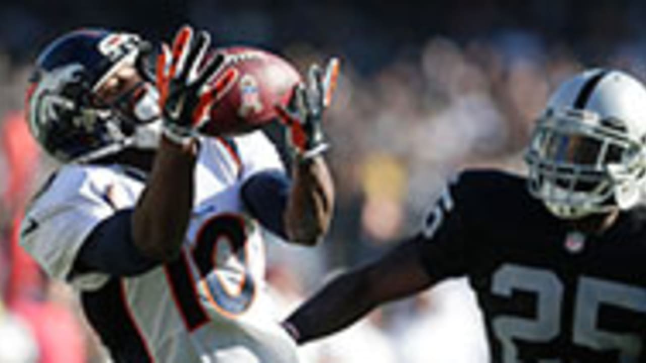 Emmanuel Sanders Goes Up High in Mile High for Spectacular Catch!, Patriots vs. Broncos