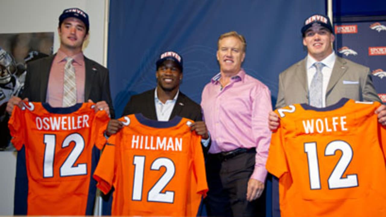 Broncos Introduce Top Three Draft Picks