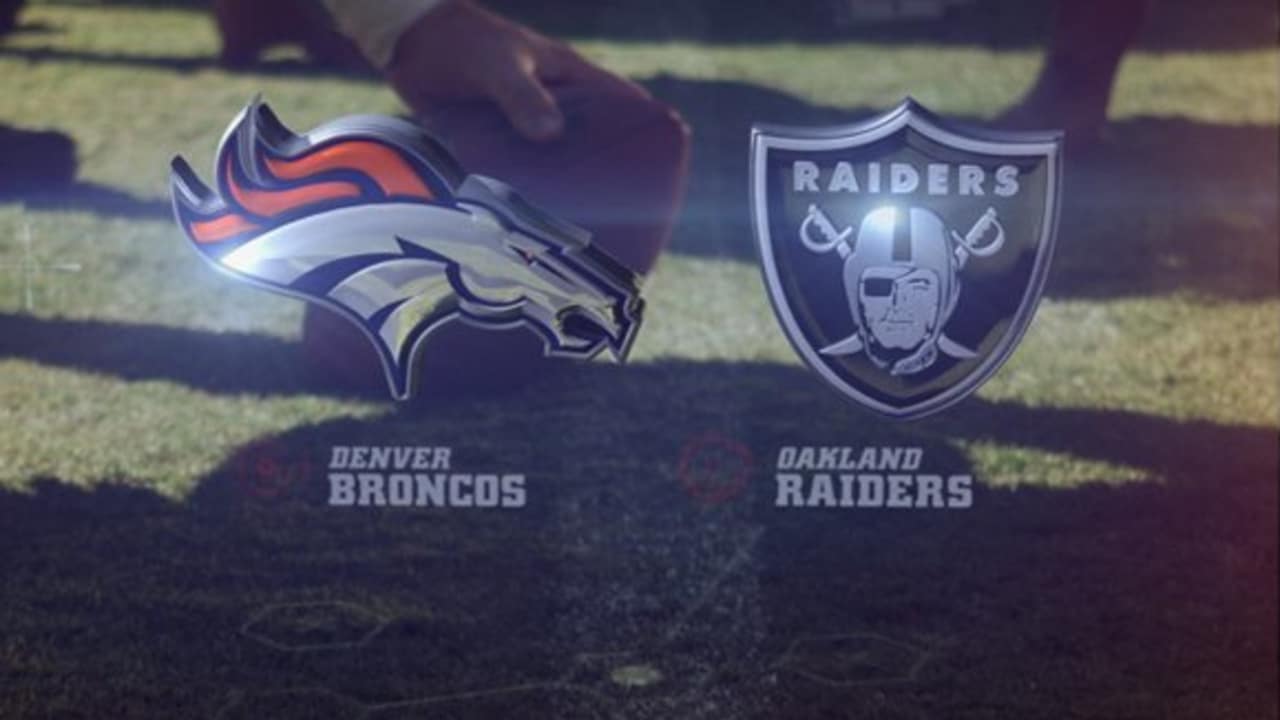 Raiders vs. Broncos, Week 3: Peyton Manning, Denver roll over Oakland on  Monday Night Football 