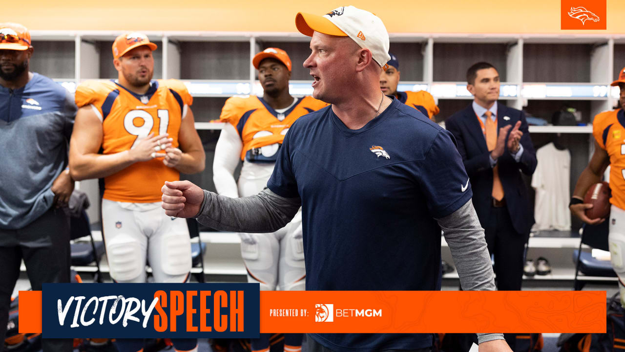 Inside Week 3's Locker Room Victory Speeches