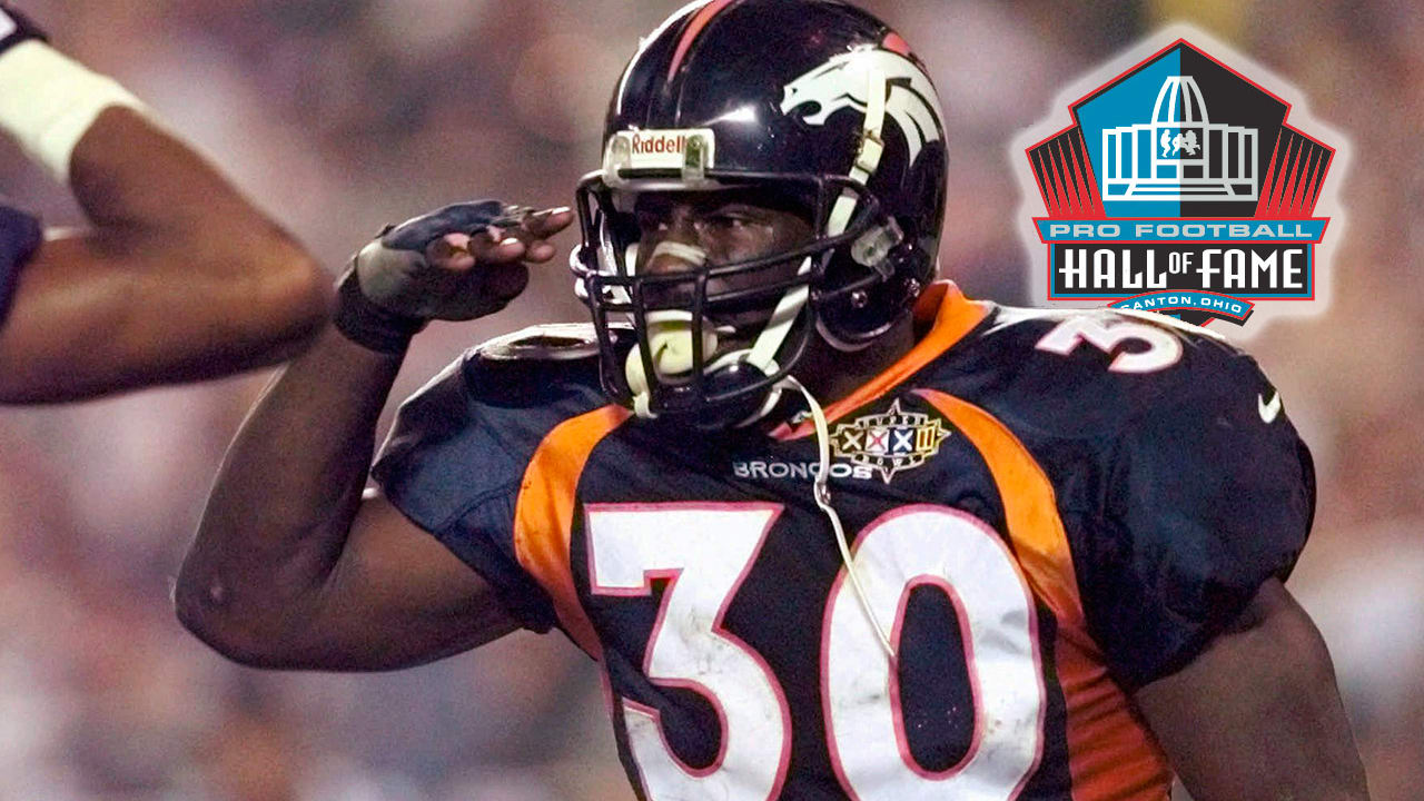 Terrell Davis enshrined as fifth Bronco in Pro Football Hall of Fame