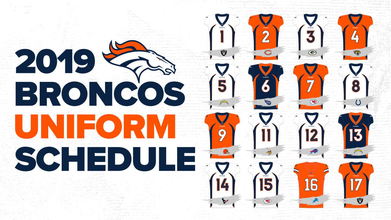 new denver broncos jersey