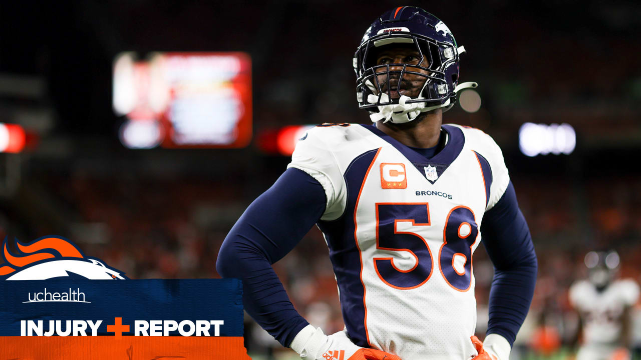 Injury Report: Von Miller feels 'really good' about chances to