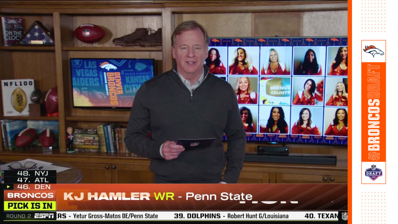 NFL - Big plays coming to Denver Broncos with KJ Hamler! #NFLDraft
