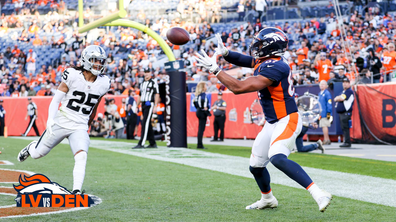 WATCH: Broncos' Teddy Bridgewater finds Noah Fant for the