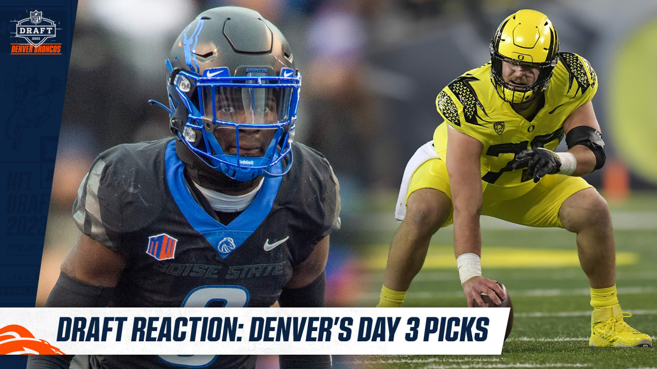 Draft Reaction Broncos select JL Skinner, Alex Forsyth, trade for Adam