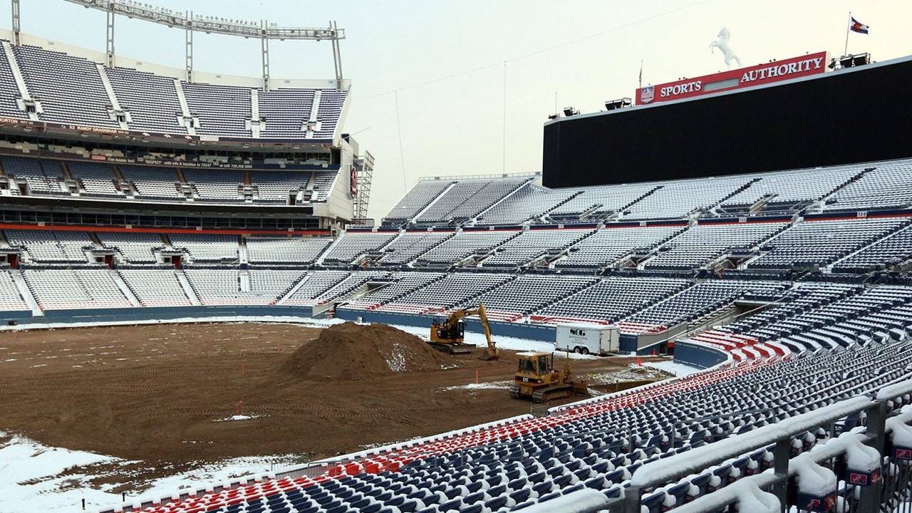 Field renovation: A snowy week 3