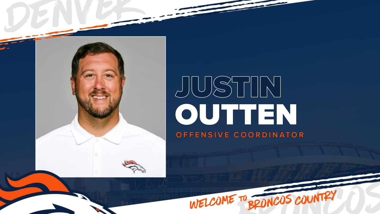 Broncos name Justin Outten as offensive coordinator, announce additional coaching hires