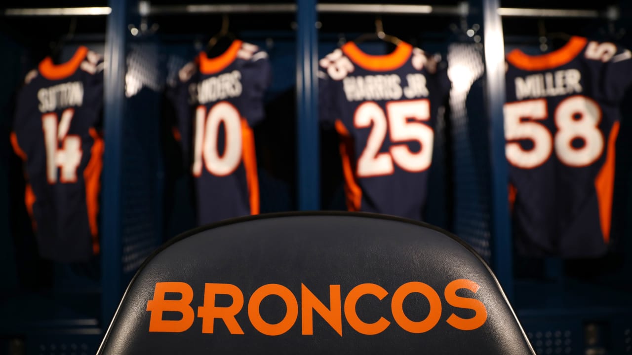 A sneak peek at the alternate blue jerseys for #KCvsDEN