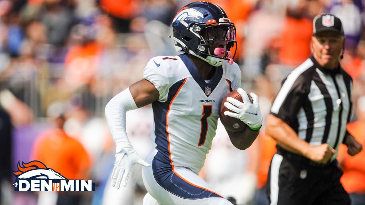 Broncos WR KJ Hamler ready to play in Week 1 against Seattle: I