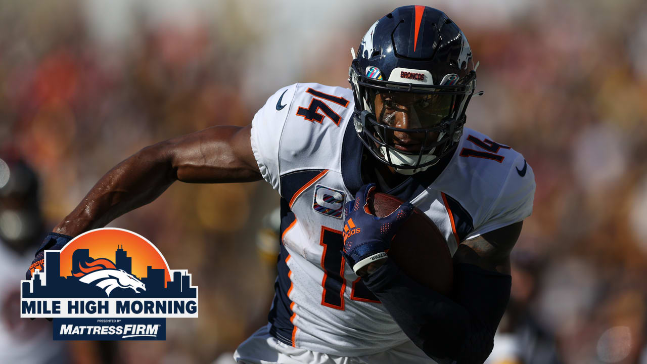 PFF Fantasy Football on X: Who is the Broncos WR1? Courtland Sutton or  Jerry Jeudy  / X