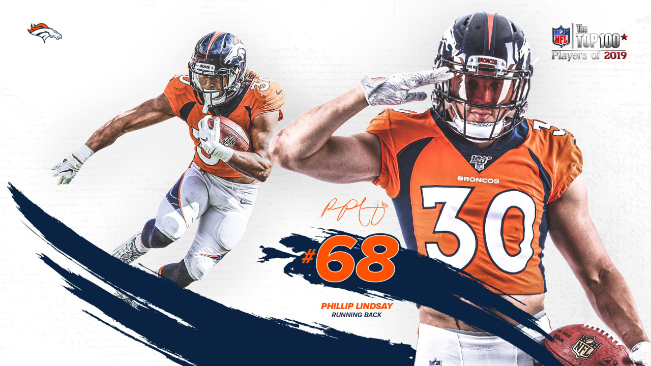 Phillip Lindsay voted No. 68 on NFL Top 100 list