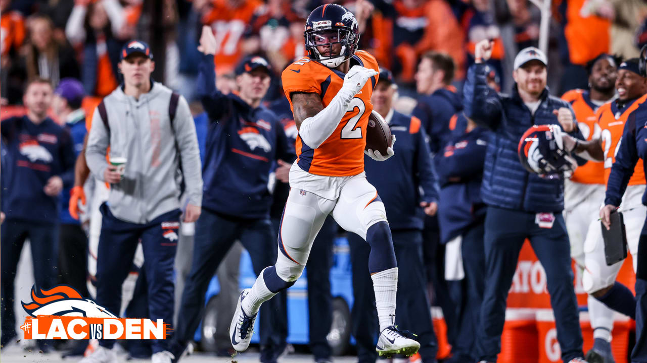 Pat Surtain II caps first appearance with pick six for Broncos