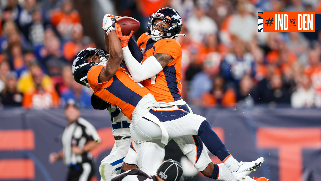 Courtland Sutton catches 51yard bomb from Russell Wilson Broncos vs