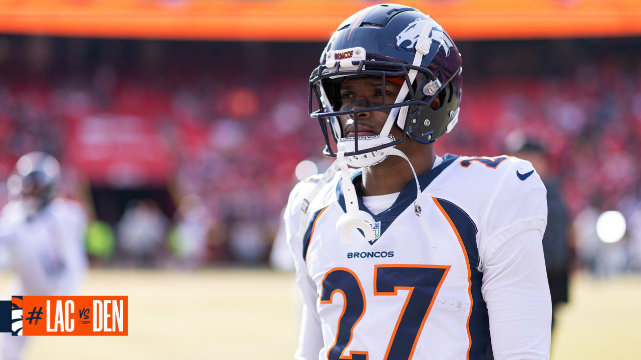 Denver Broncos linebacker Jonathan Kongbo (90) walks off the field