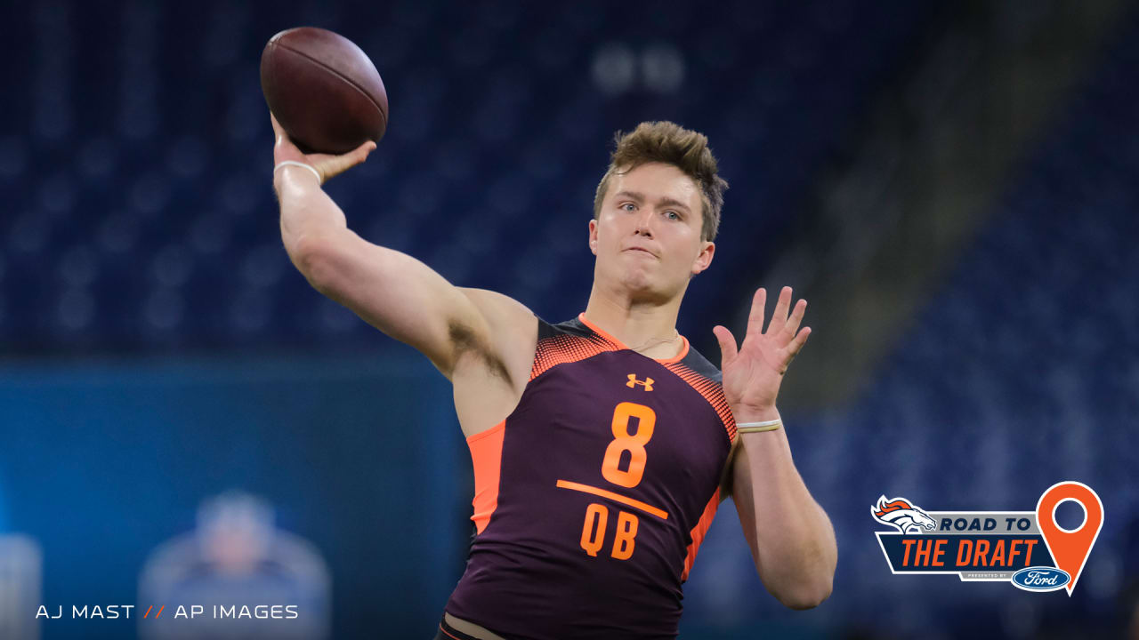 Combine Flashback Drew Lock hints at bright future with Broncos