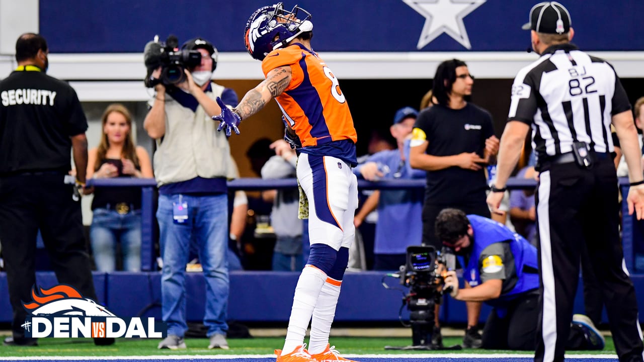 Broncos WR Tim Patrick Hauls In Deep Ball For Touchdown Against Cowboys