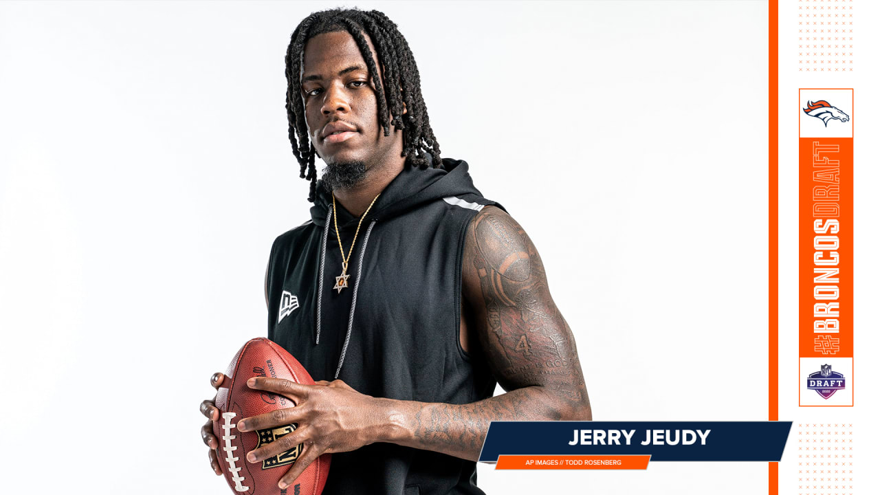 An inside look from Director of Player Personnel Matt Russell at how the  Broncos scouted, ranked and selected wide receiver Jerry Jeudy