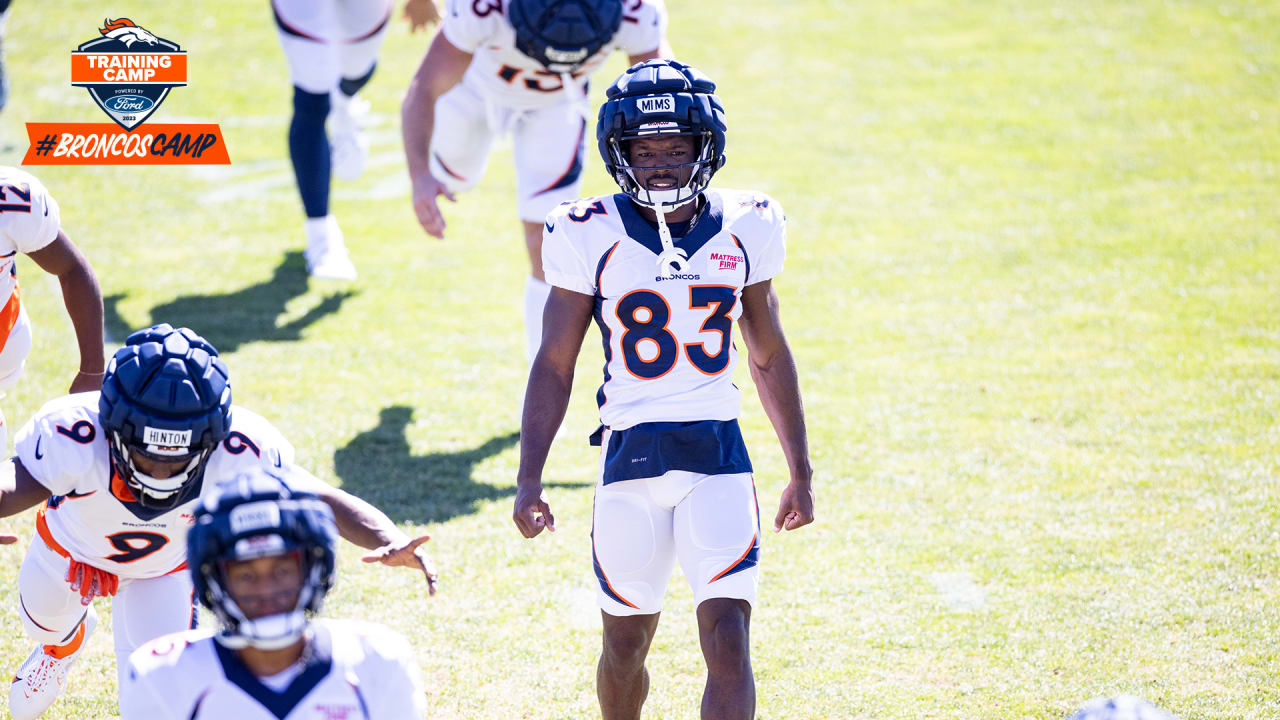 Broncos' electrifying rookie receiver-returner Marvin Mims Jr. isn't  sweating his paucity of snaps -  5 Eyewitness News