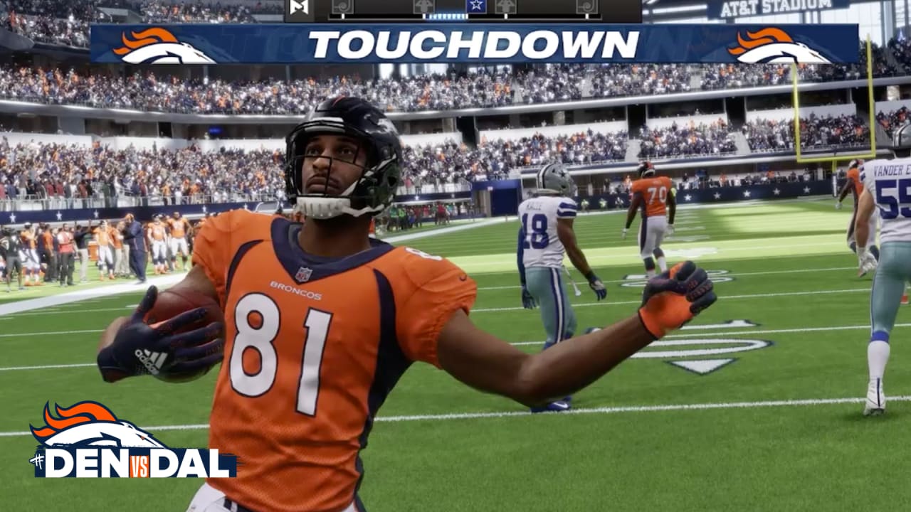 Madden 22 game preview: Broncos at Cowboys
