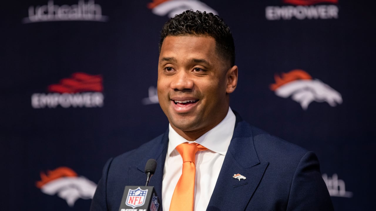 Russell Wilson Introduced as New Broncos Quarterback