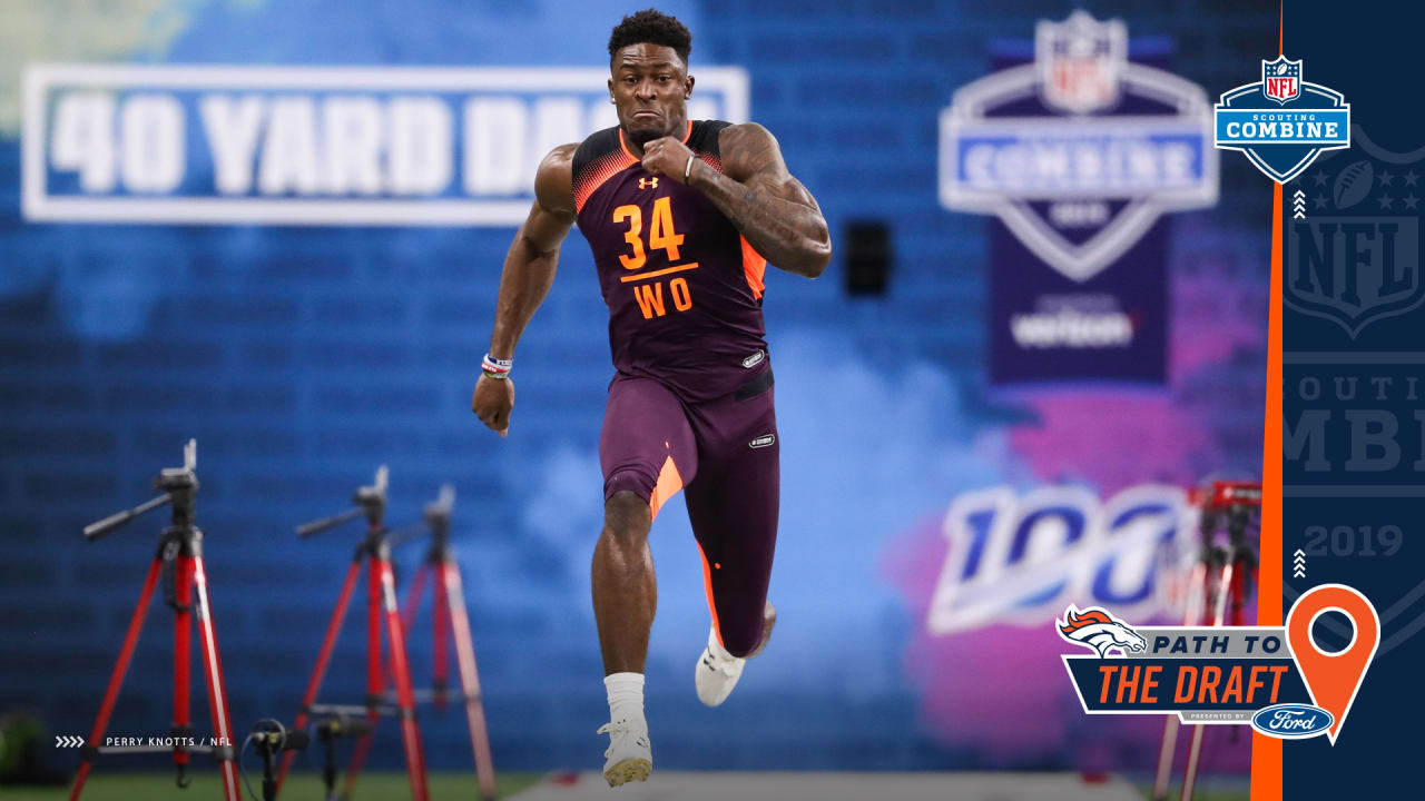 Ole Miss Wr Dk Metcalf Runs An Unofficial 433 In The 40