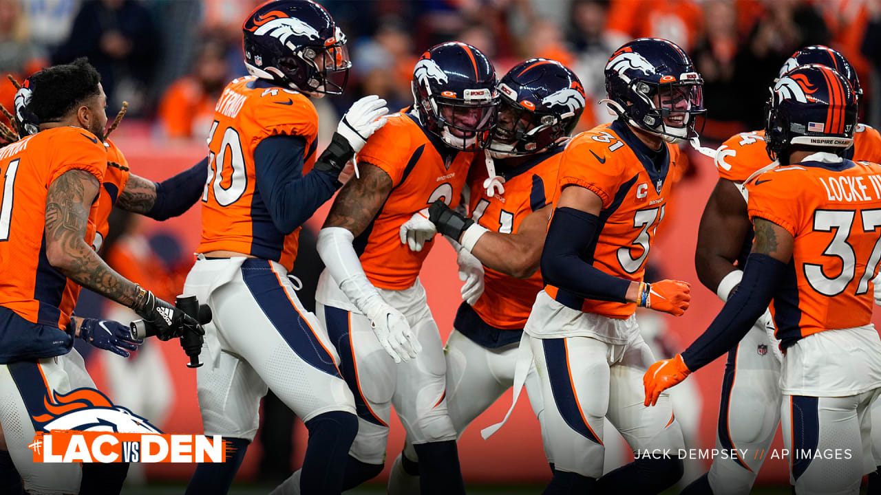 Denver, USA. October 23, 2022: Denver Broncos cornerback Pat Surtain II (2)  drops back in coverage during the second half of the football game between  the Denver Broncos and New York Jets.