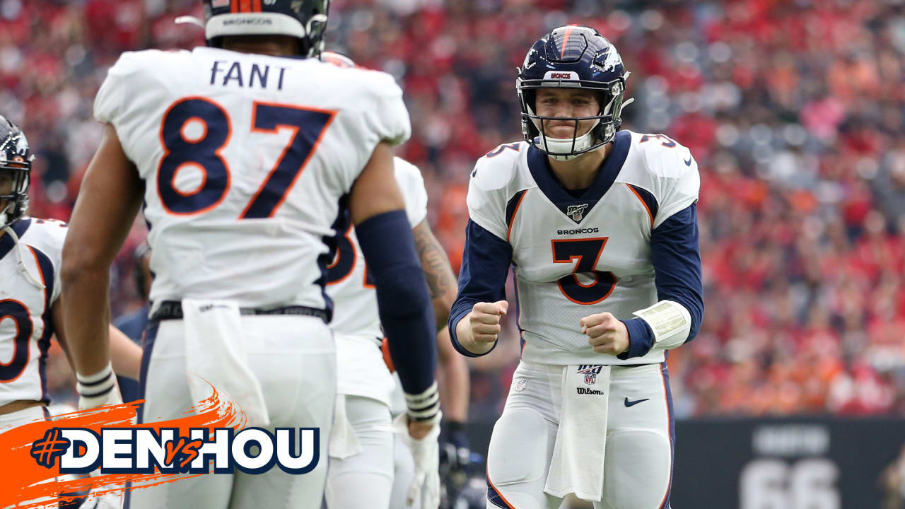 Lock throws 3 TDs in first half as Broncos beat Texans 38-24