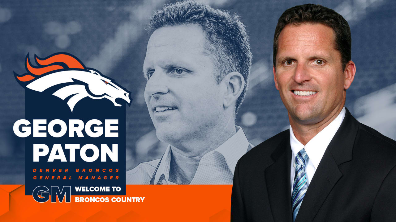 Broncos agree with George Paton to become general manager