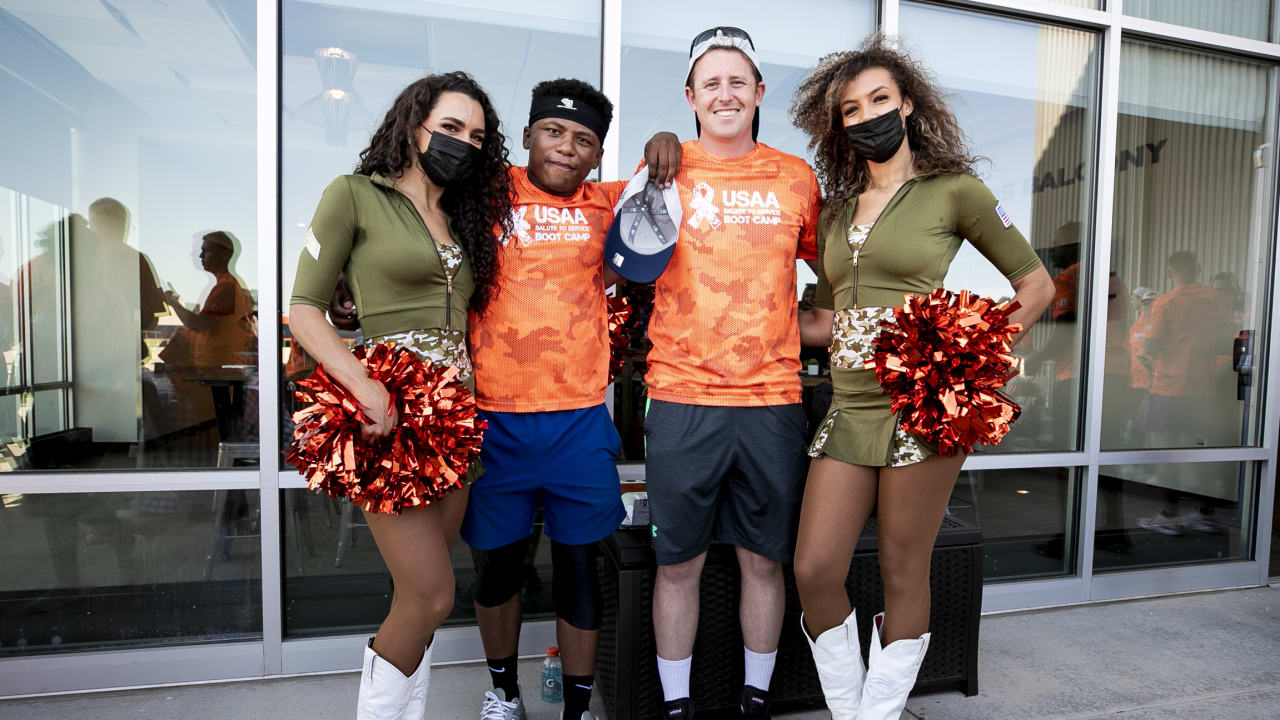 Denver Broncos host military families for Salute to Service boot camp