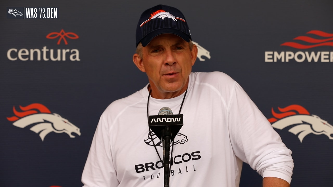 Denver Broncos HC Sean Payton: 'That was tough to watch' - Mile