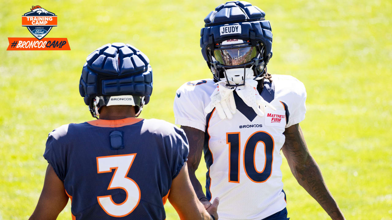 Broncos camp rewind: Greg Dulcich, Marvin Mims, Jr. stand out