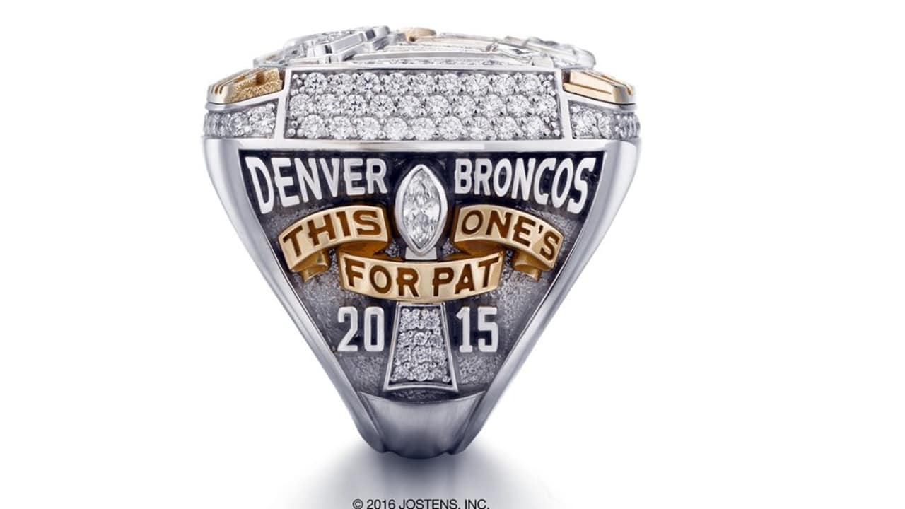 Denver Broncos' Super Bowl 50 Championship ring