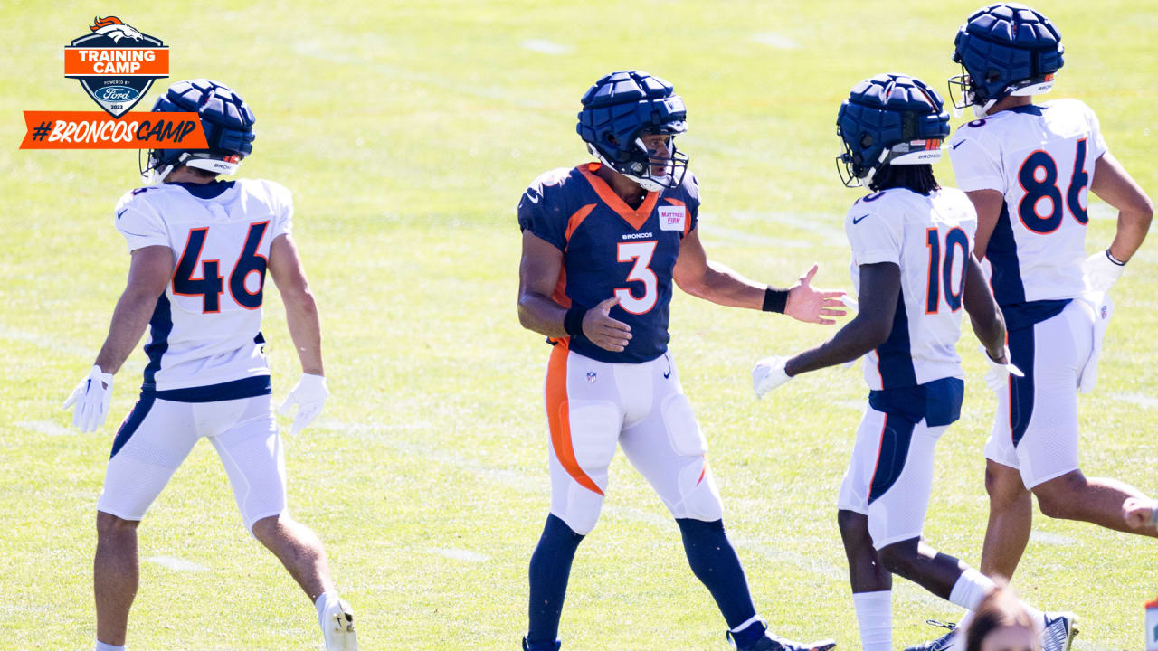 Broncos QB Russell Wilson up-and-down in preseason debut