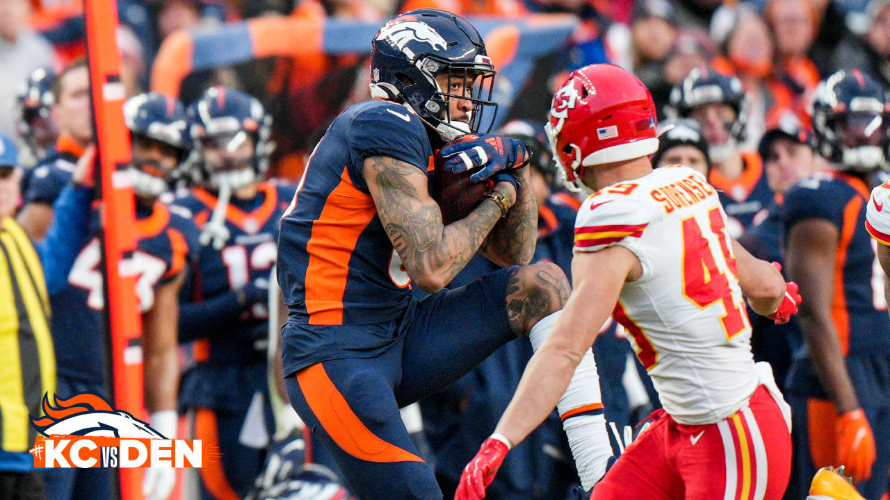 Broncos WR Tim Patrick Hauls In Deep Ball For Touchdown Against