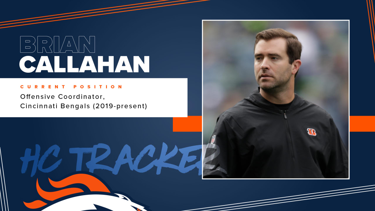 Broncos complete interview with Bengals OC Brian Callahan