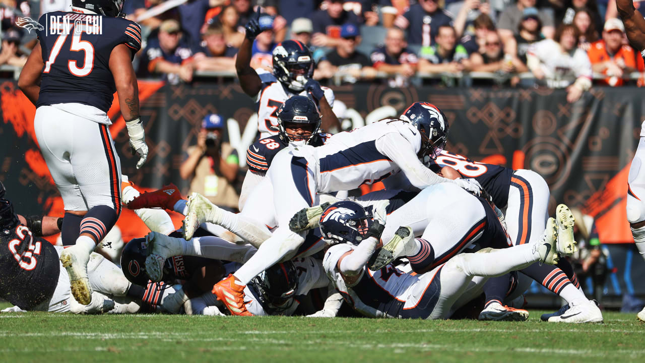 OLB Nik Bonitto corrals Bears QB Justin Fields for sack