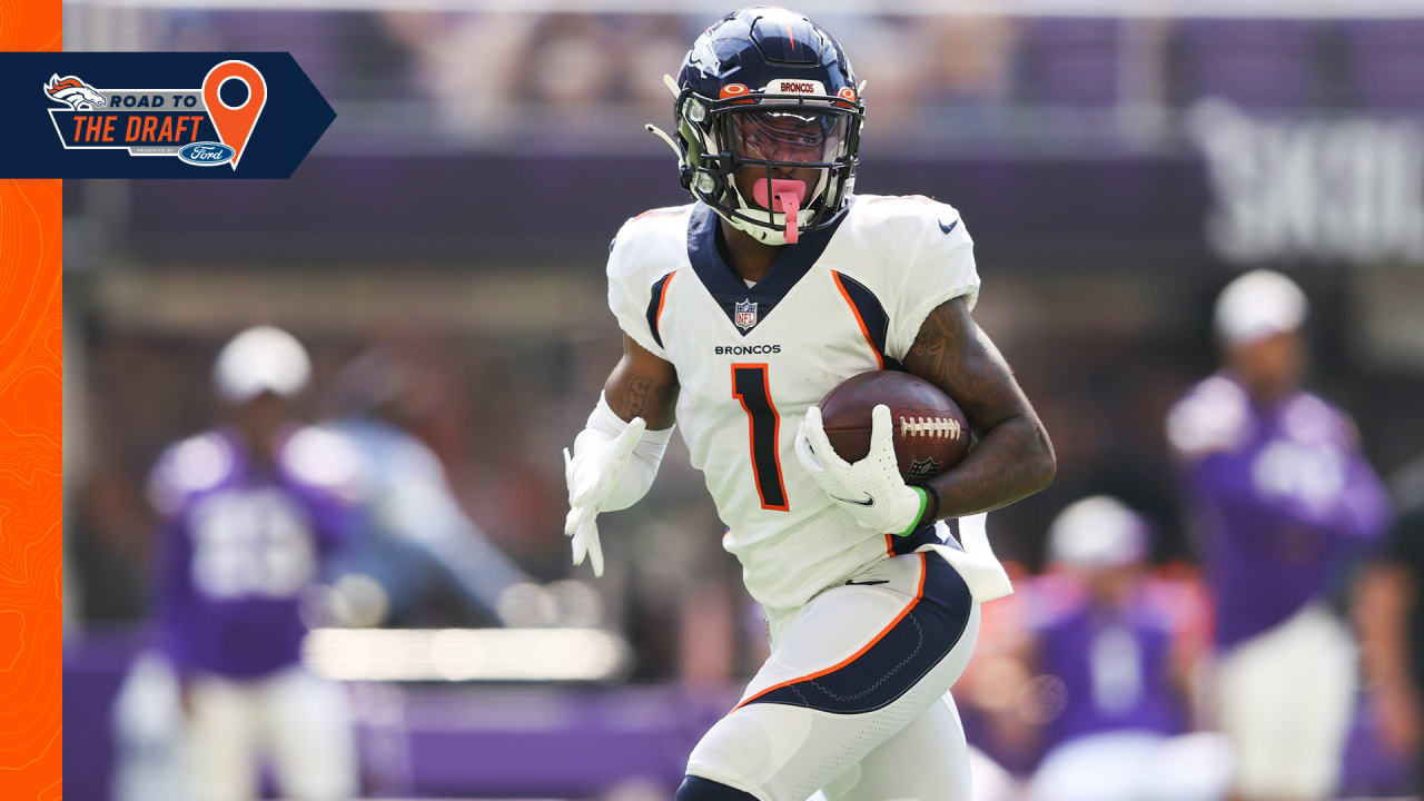 Broncos WR KJ Hamler Suffers Torn Pec