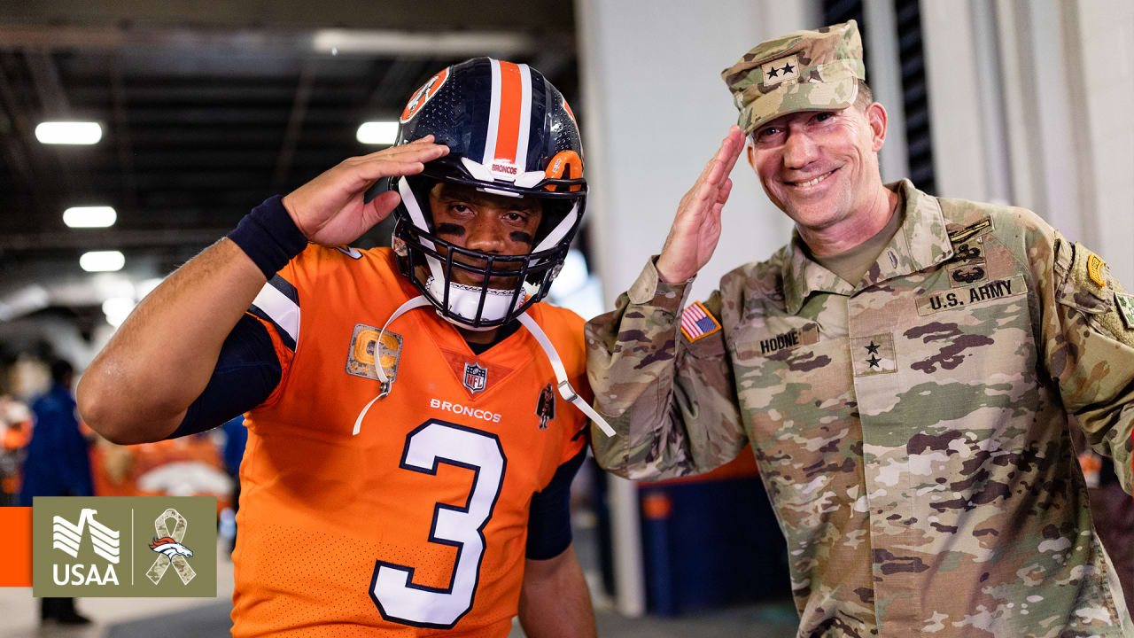 Photos: Broncos welcome military service members for 2022 Salute