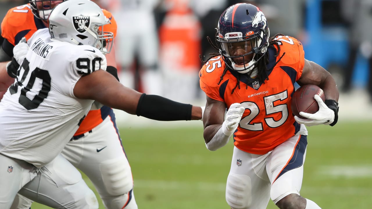 Melvin Gordon seeks running start for Broncos in 2021