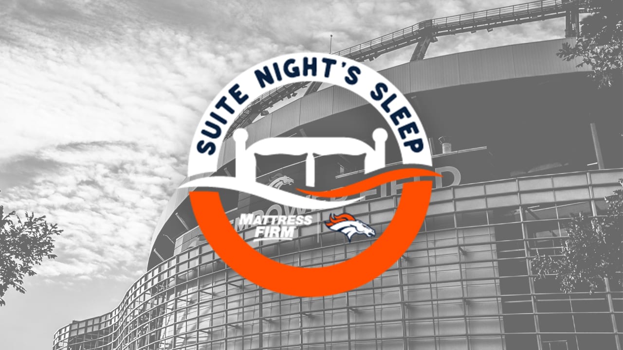 Broncos and Mattress Firm announce Suite Night's Sleep giveaway