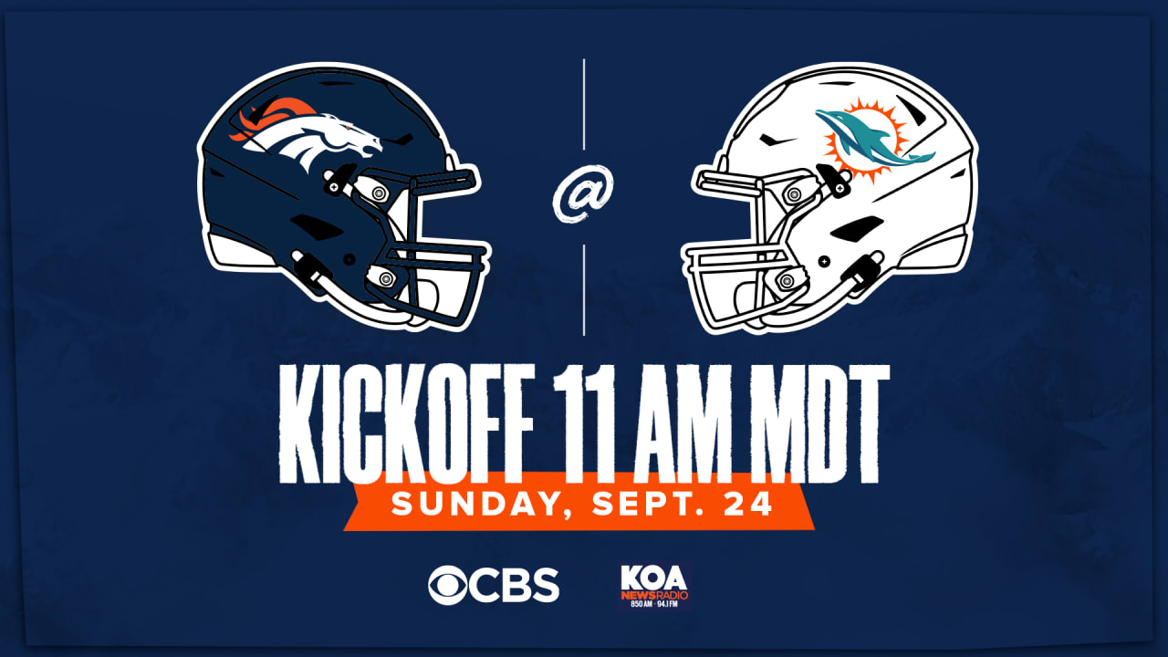 Broncos vs. Commanders: Start time, TV channel and live stream