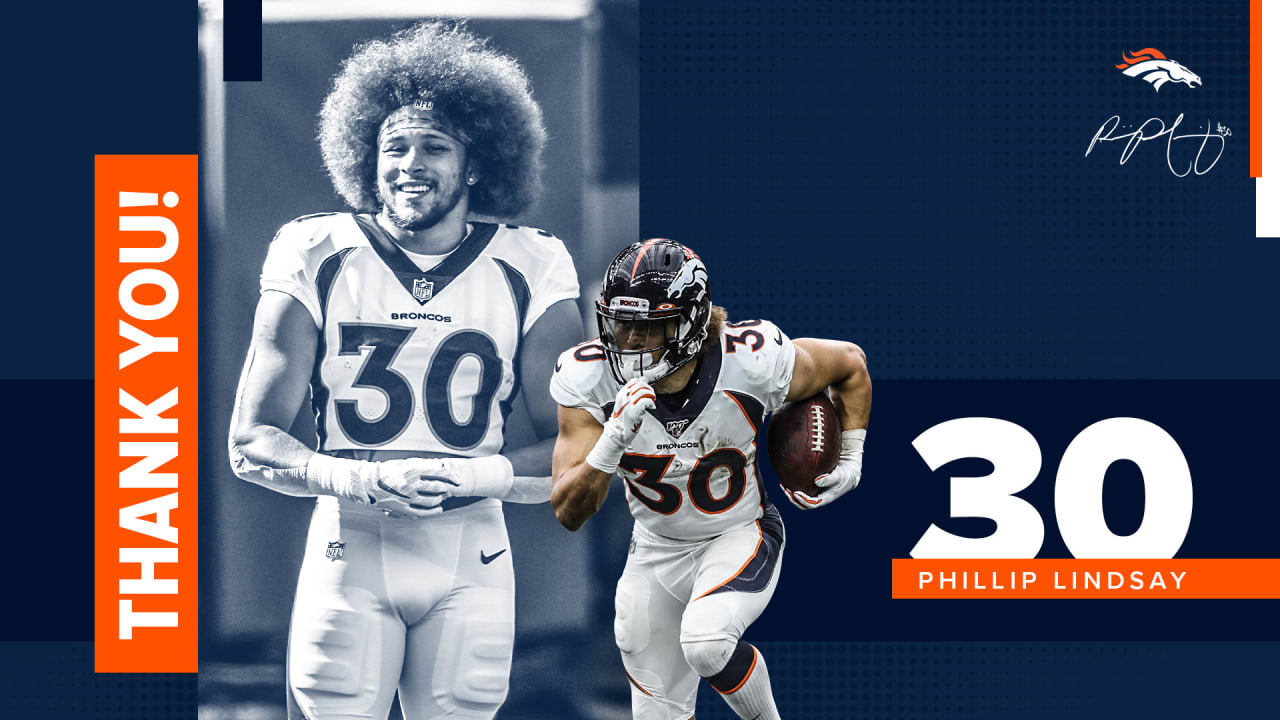 Broncos and RB Phillip Lindsay mutually agree to part ways